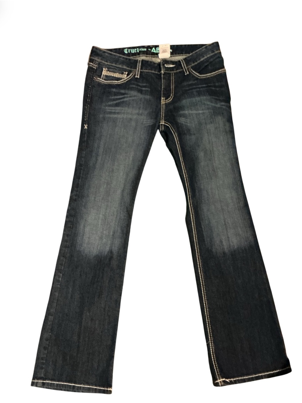Cruel Denim ABBY Dark Denim Blue Jeans